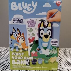 Bluey Paint Your Own Bank Kit